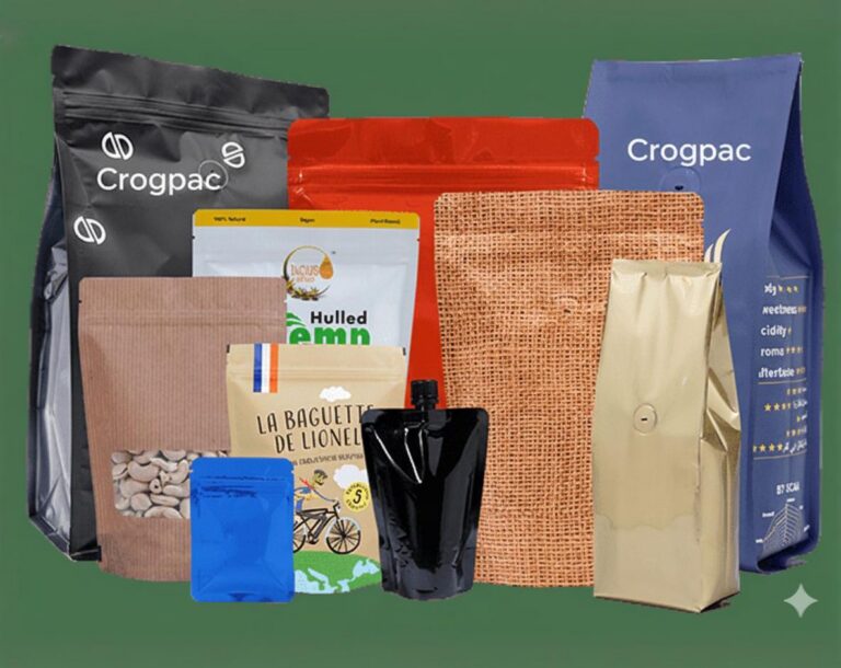 Custom flexible packaging bags and pouches